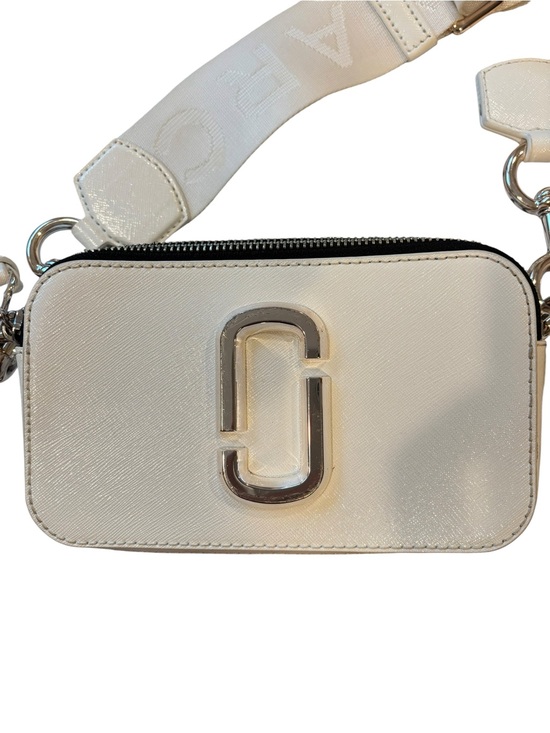 Marc Jacobs Handbags - Marc Jacobs White Snapshot Camera Crossbody with Double-J Logo